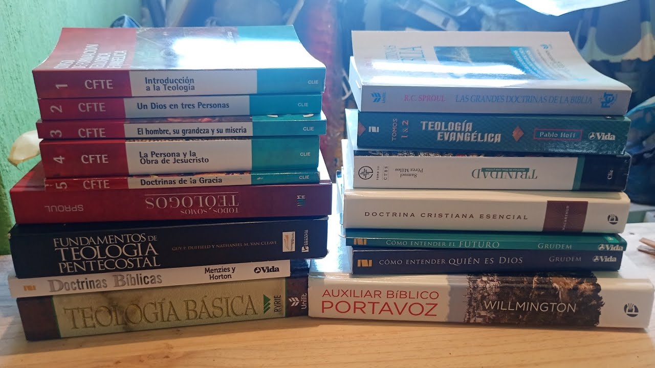 Libros para comenzar a estudiar Teologia 📖📚🙏🏾🙌🏾🤲🏾