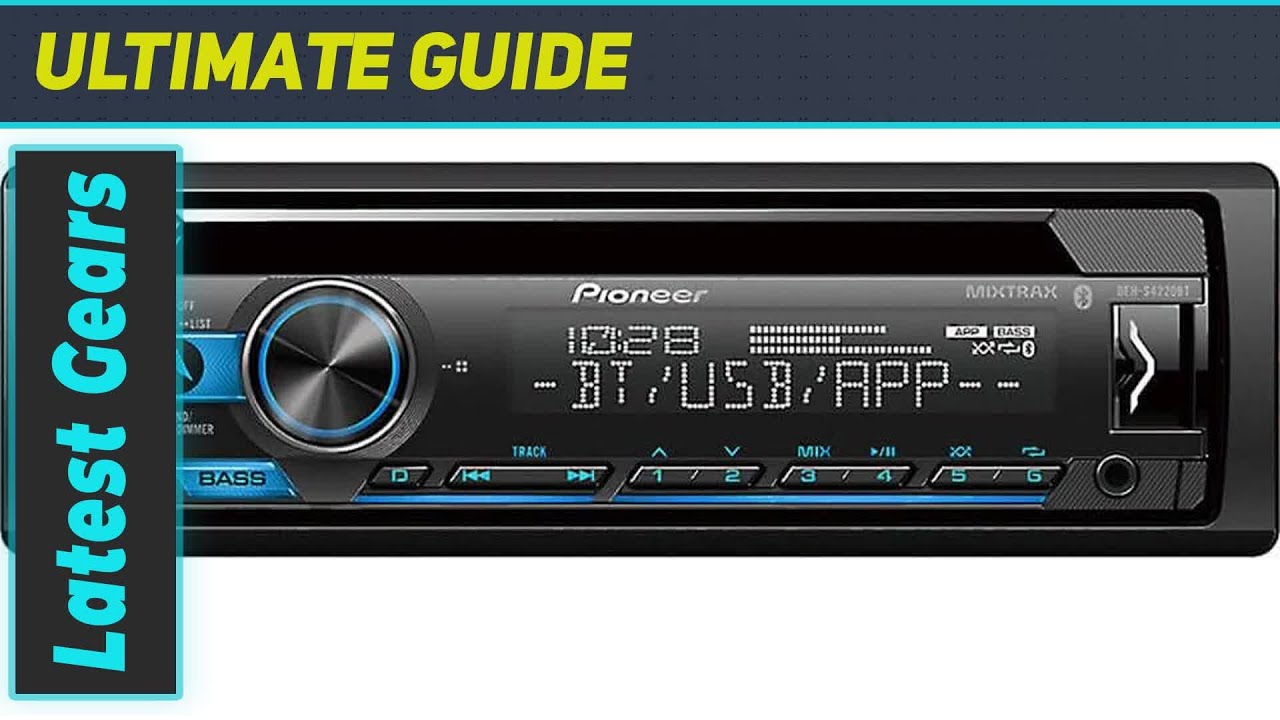 Pioneer DEHS4220BT: Elevate Your Car Audio Experience with Bluetooth and Alexa Integration