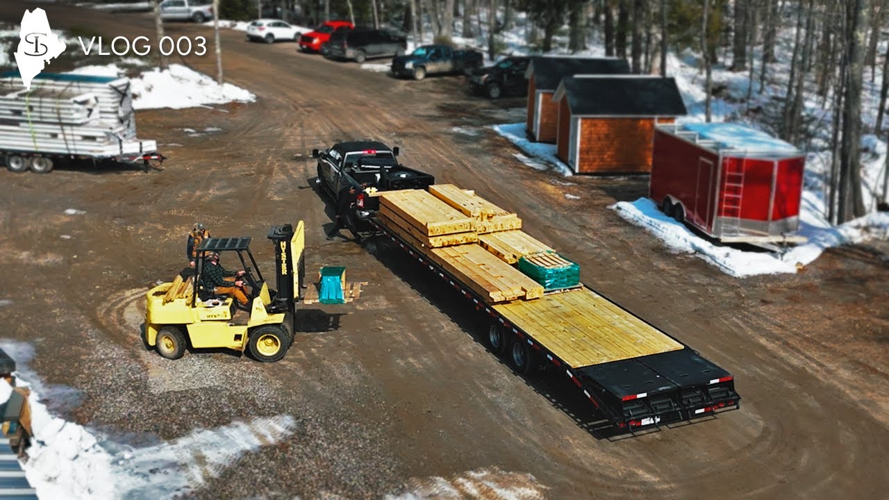 Shipping a timber frame kit | Shelter Vlog 003