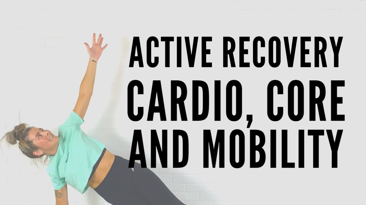 45 Minute Cardio, Core, and Mobility Workout for Active Recovery Days!