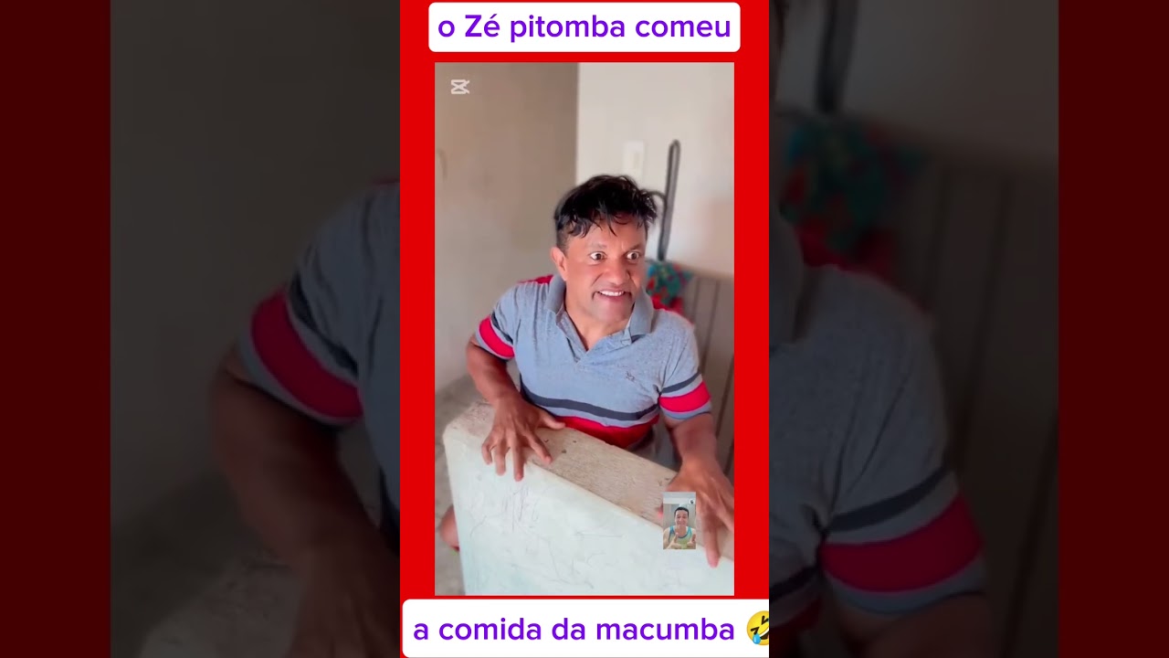 o Zé pitomba comeu a comida da macumba 🤣 mix de vídeos engraçados 🤣