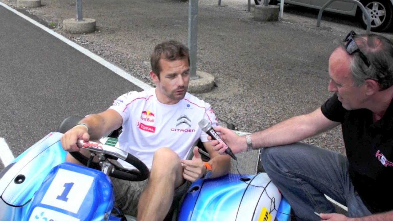 Premier essai du Kart Electrique Sodi par Sebastien Loeb