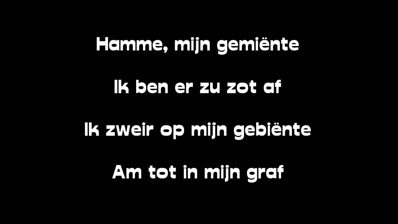 Gielegans Vermuest ft Garry Hagger   Hamme mijn gemiënte