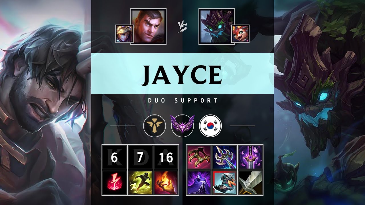 Jayce Support vs Maokai - KR Master Patch 25.12