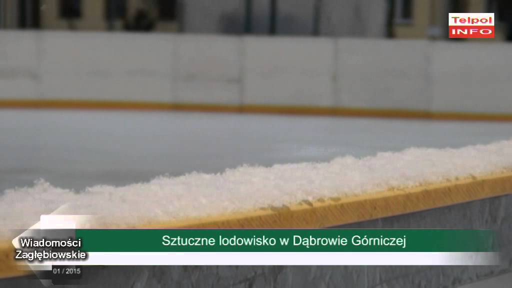 Sztuczne lodowisko w Dąbrowie Górniczej zaprasza