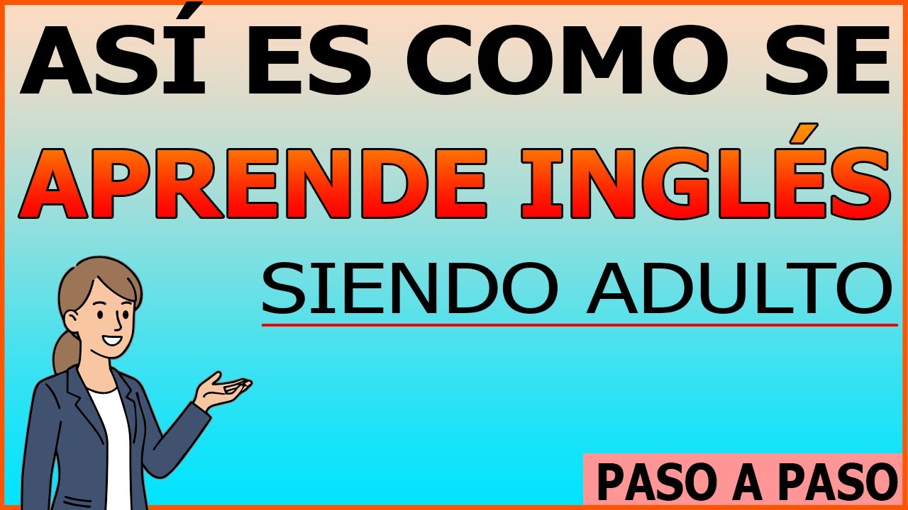 🔥 SI HACES ESTO, HOY MISMO HABLARÁS INGLÉS [Curso de inglés] Aprende inglés rápido y fácil.