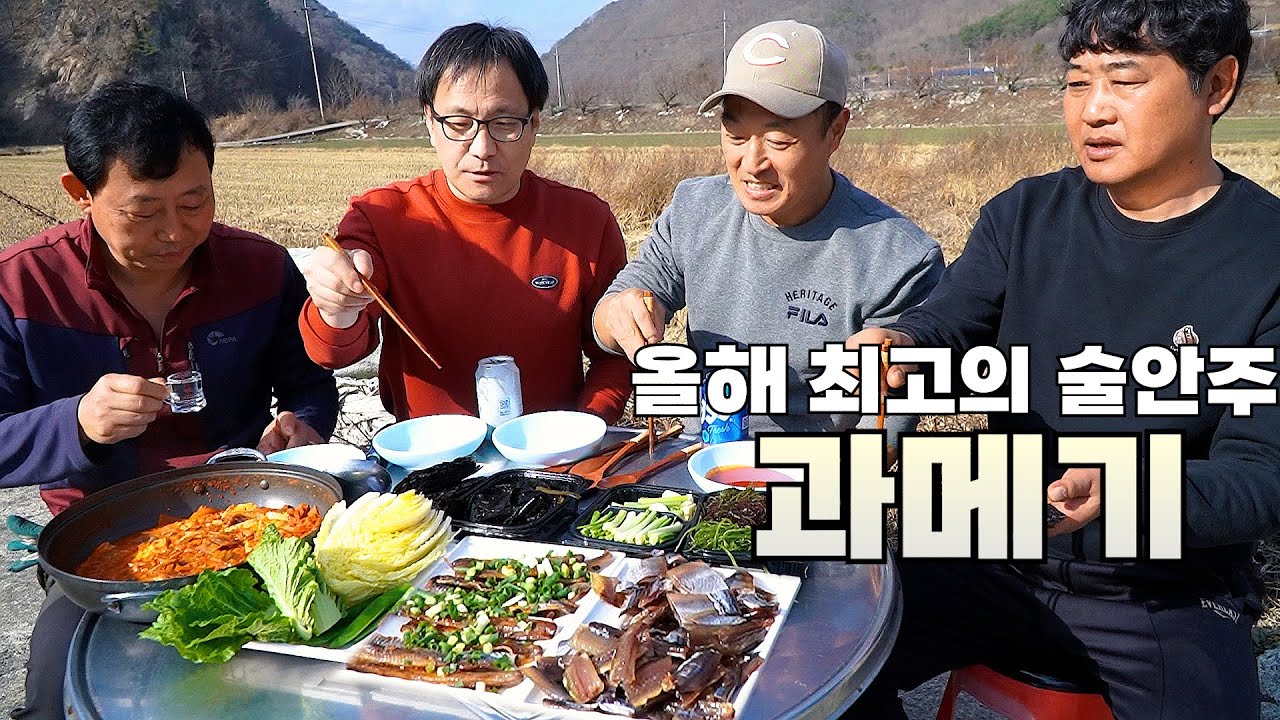 과메기쌈,양념구이에 과메기김치찌개까지 [Gwamegi (Half-driedHerring) mukbang korean food]