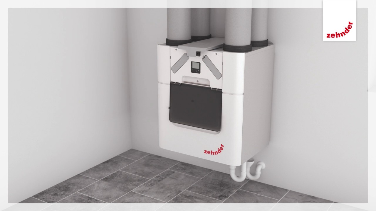 Zehnder ComfoAir Q – Montaggio semplice