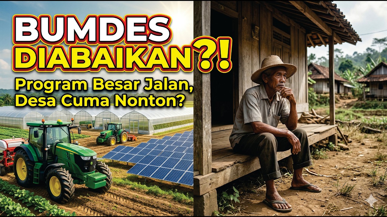 PODCAST DESA BUMDes Ditinggalkan?! Program Nasional Jalan, Desa Cuma Penonton