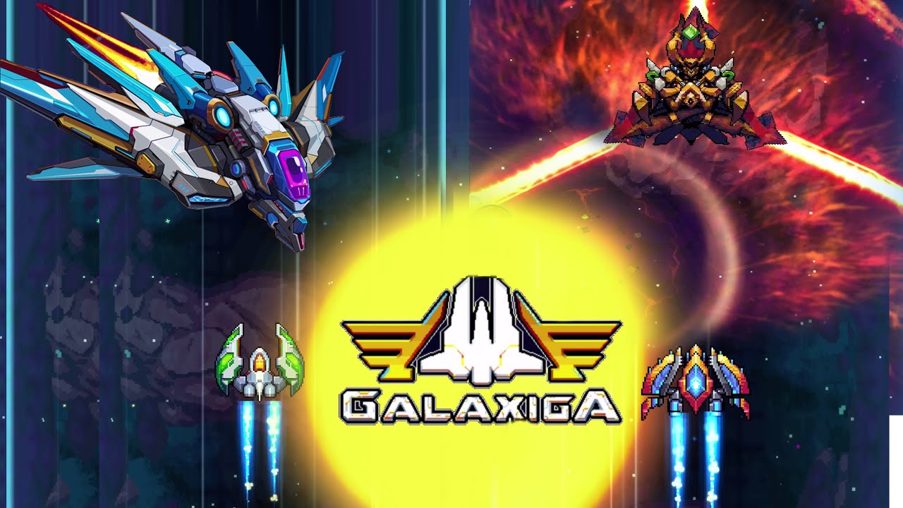 Galaxiga - Классическая аркада 80-х / Этапы 40