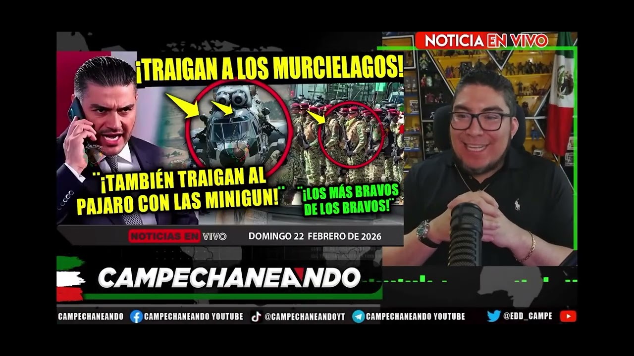 Las fuerzas armadas toman el control