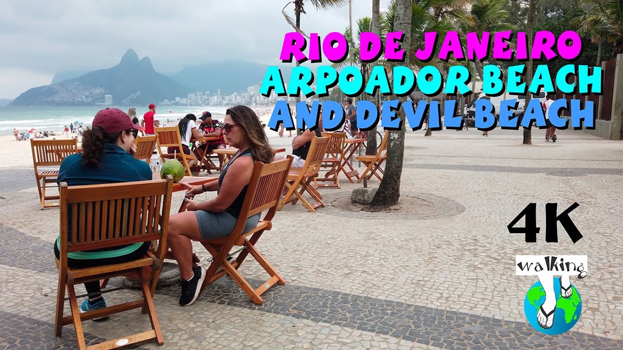 【4K】RIO DE JANEIRO - DEVIL BEACH AND ARPOADOR BEACH