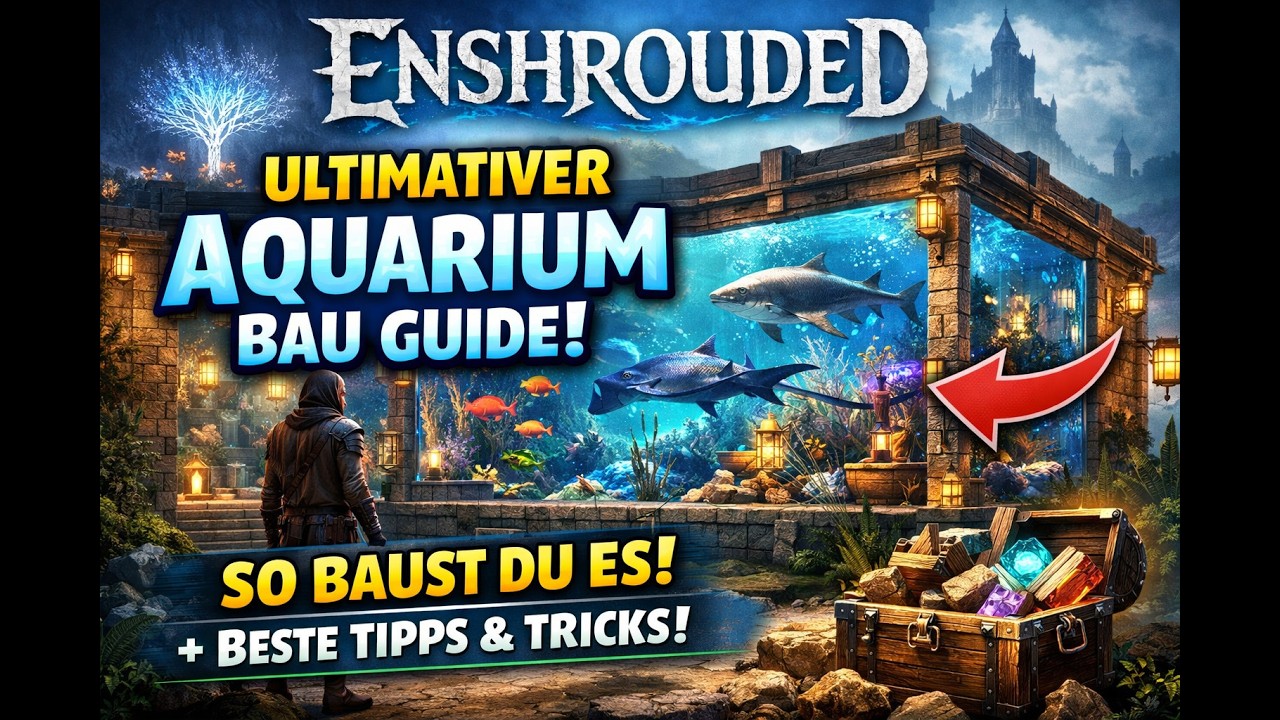 ENSHROUDED Aquarium Bau Guide | So baust du das perfekte Aquarium!