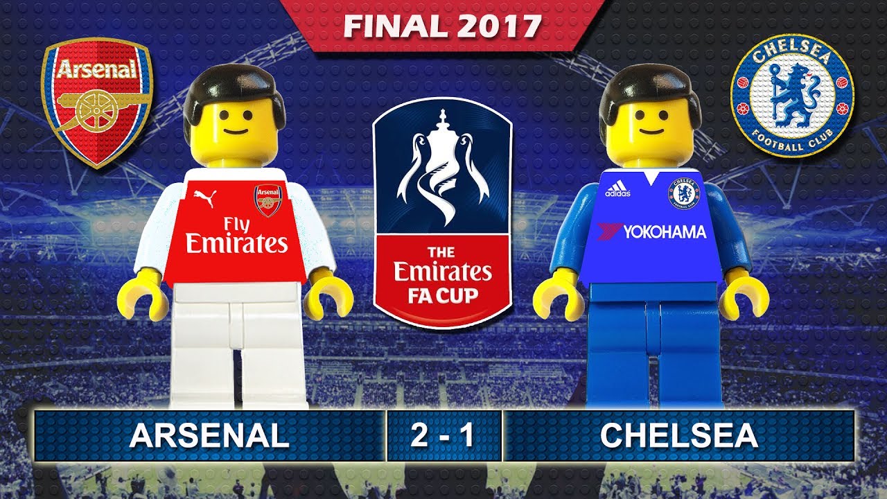 Emirates FA Cup Final 2017 • Arsenal vs Chelsea • goal highlights Lego Football film