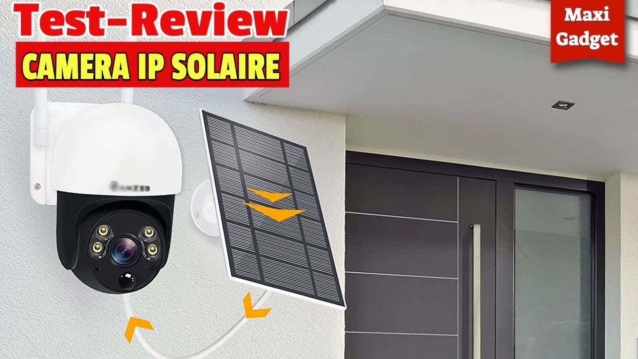TEST: Camera de Surveillance Solaire WiFi 1080p à 69€