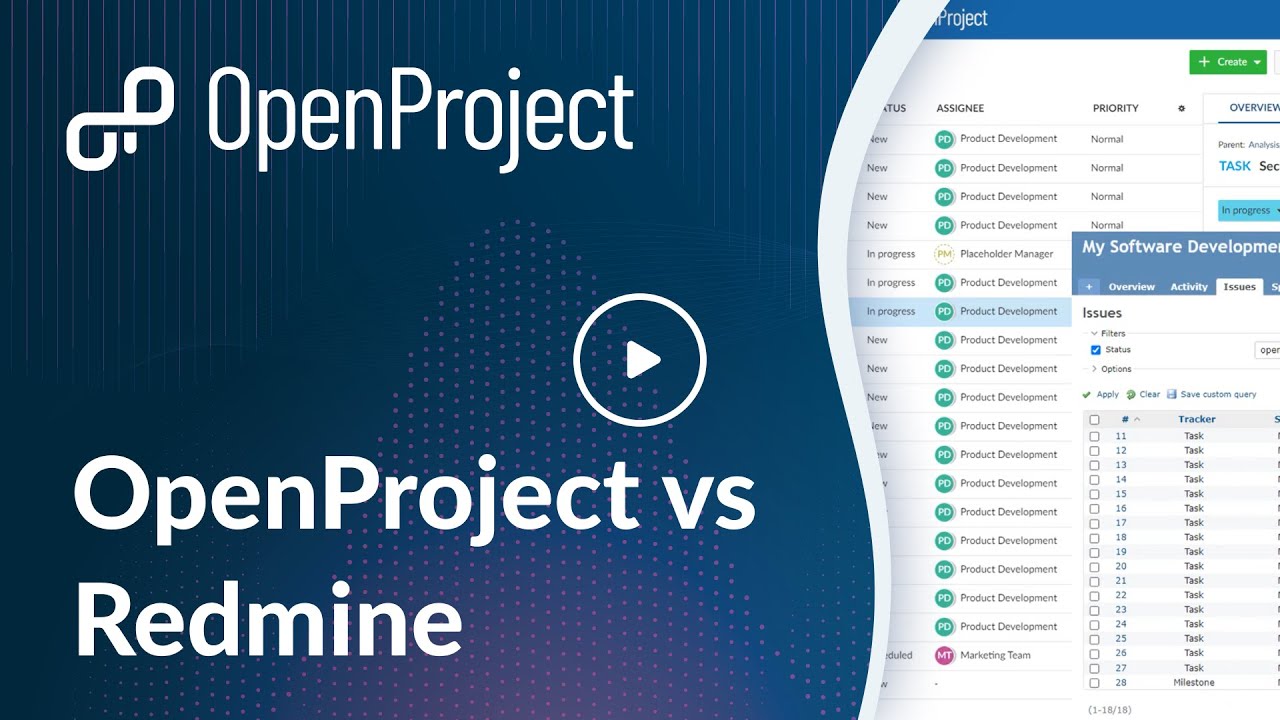 OpenProject и Redmine &mdash; сравнение двух программ для управления проектами с открытым исходным кодом