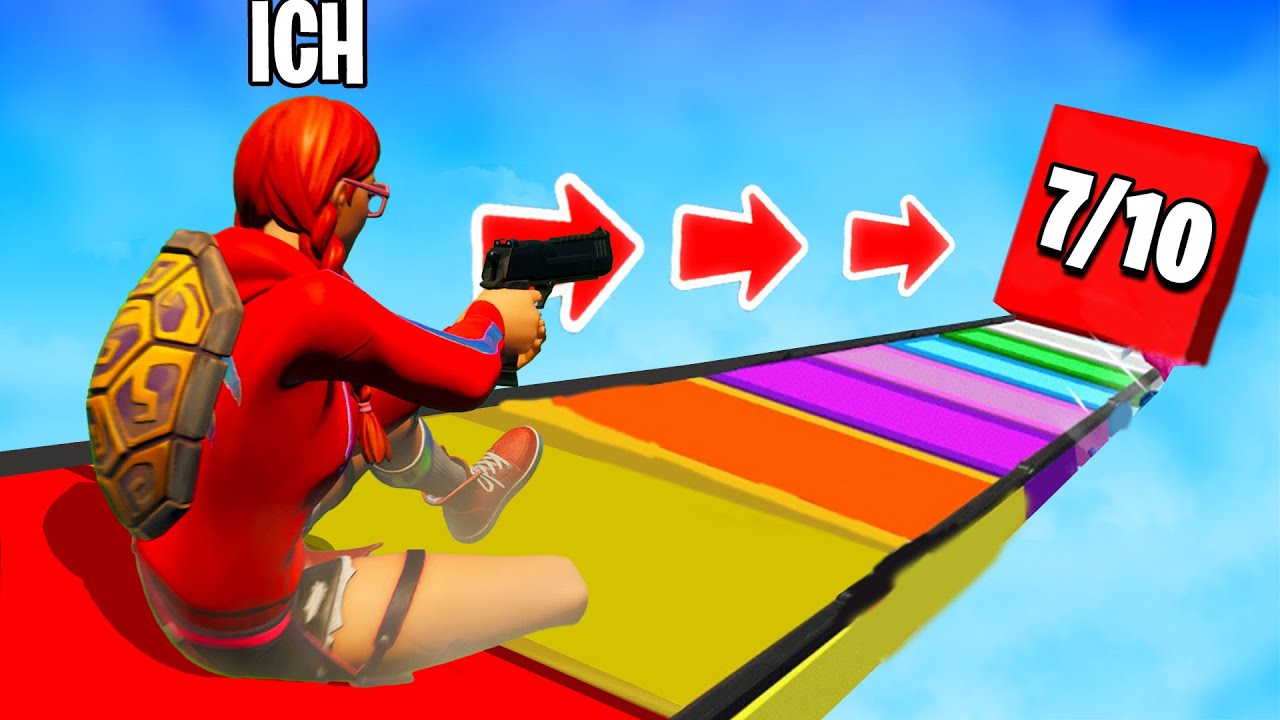 WÄHLE die RICHTIGE WAND in SLIDE and SHOOT DROPPER in Fortnite!