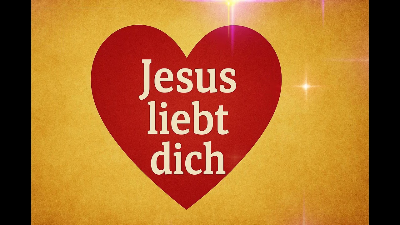 Jesus Liebt Dich mehr als du denken kannst