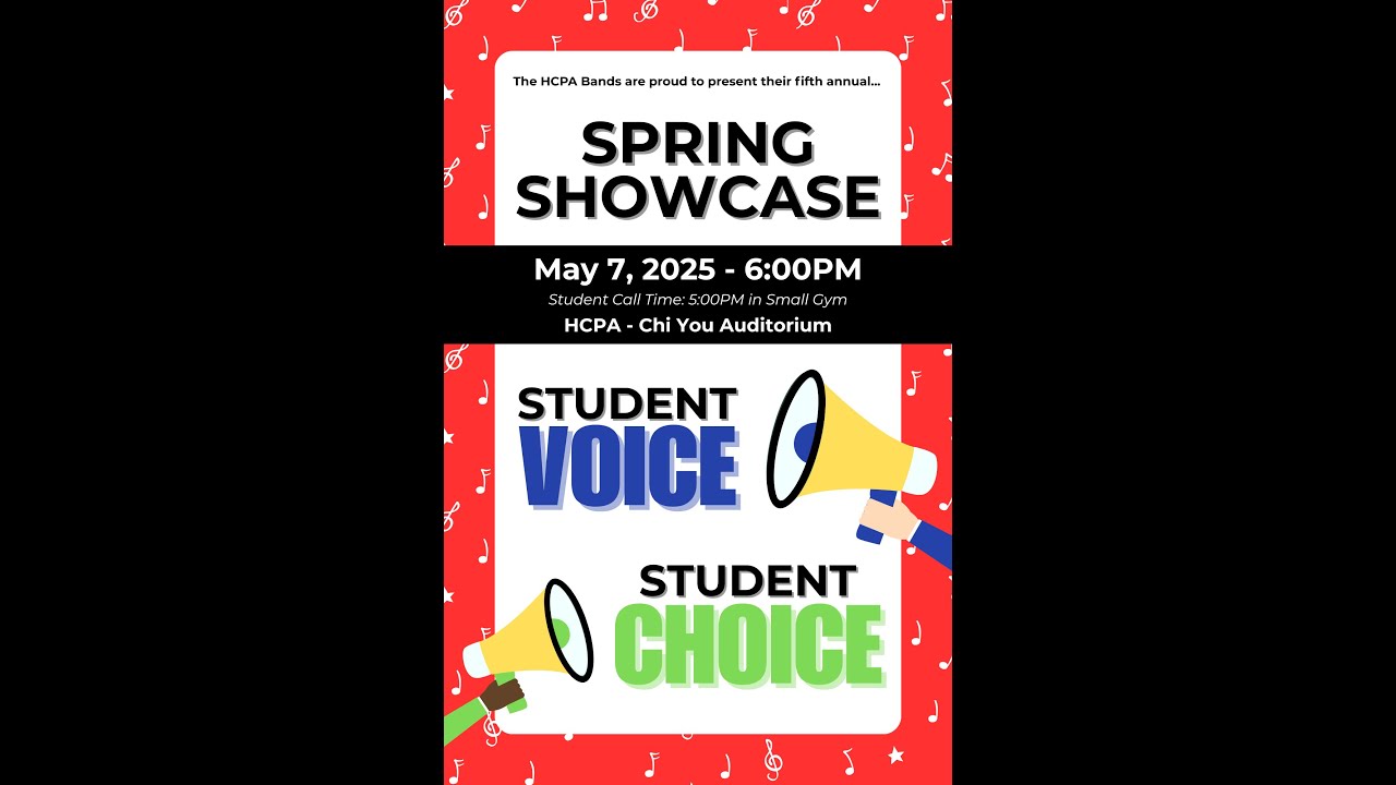 Spring Showcase - HCPA Band 5/7/25