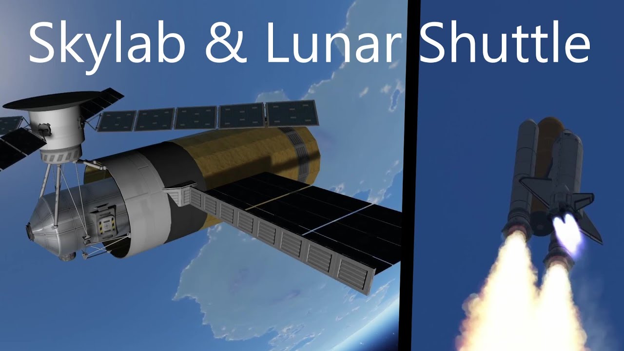 Skylab and Lunar Shuttle