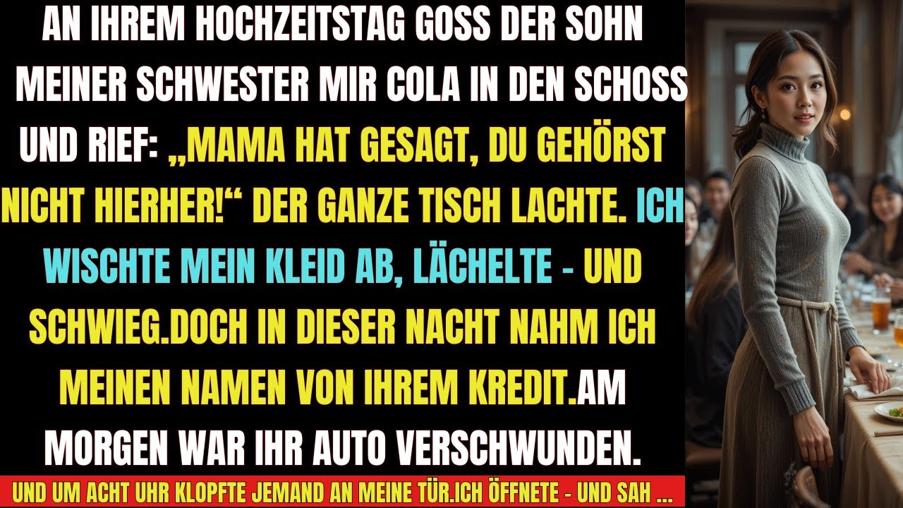 Sie lachten, als Cola &uuml;ber mein Kleid lief &ndash;aber sie ahnten nicht, was ich noch in dieser Nacht tat.