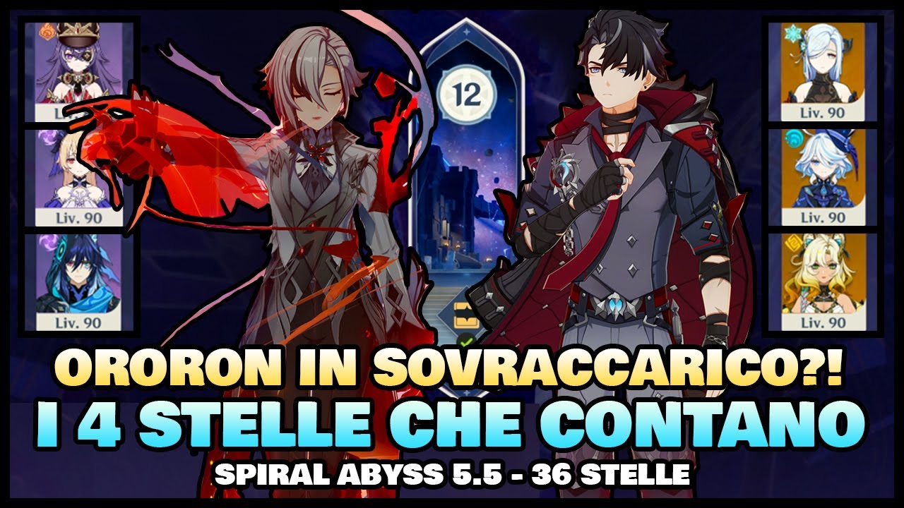 Una Abyss difficile, ma NON impossibile! Arlecchino docet - Spiral Abyss 5.5 [ Genshin Impact ITA ]