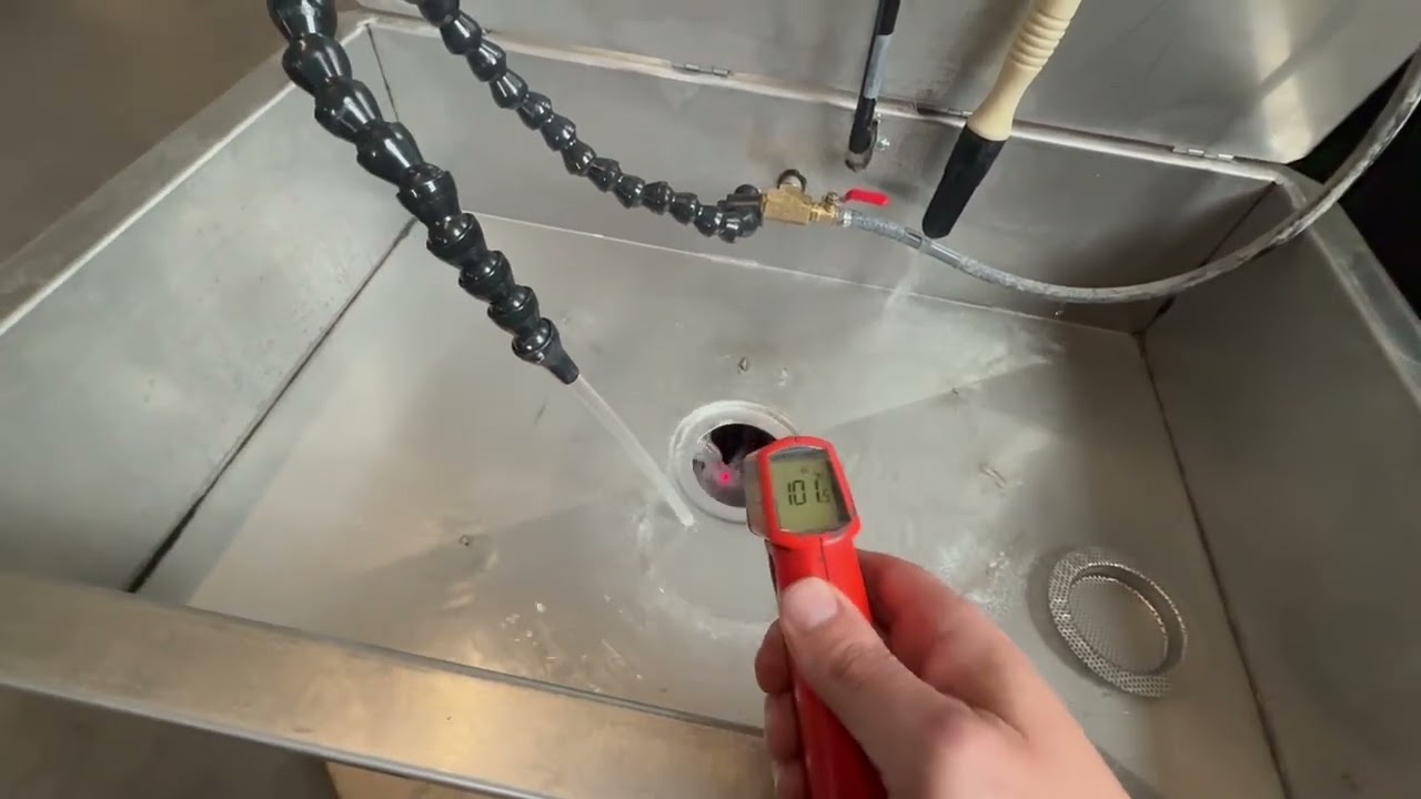 The Build-All SSWH30 Sink on Drum Aqueous Parts Washer