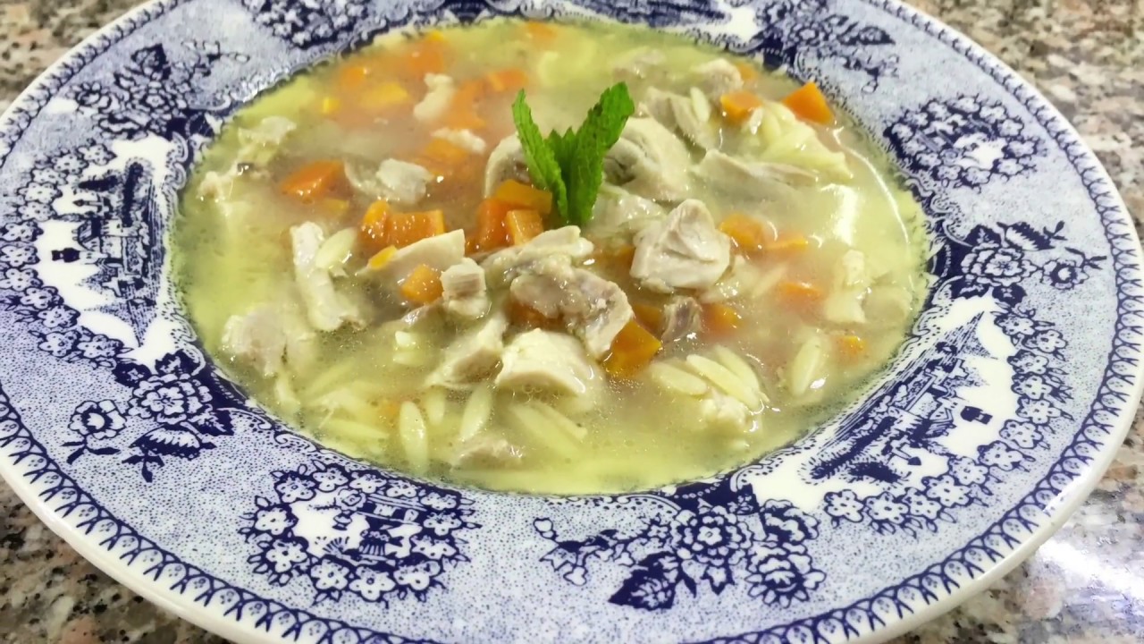 CANJA DE GALINHA - PORTUGUESE CHICKEN SOUPE