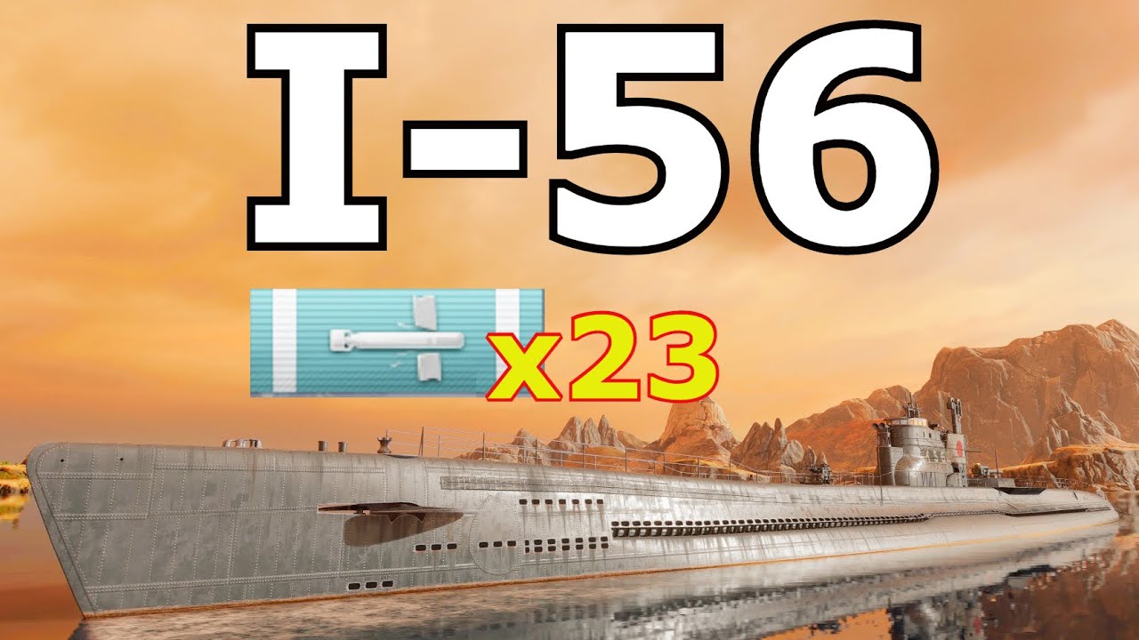 World of WarShips I-56 - 4 Kills 180K Damage