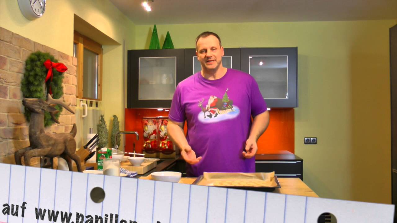 Plätzchen backen mit Cheffe - Plätzchen ohne Zucker