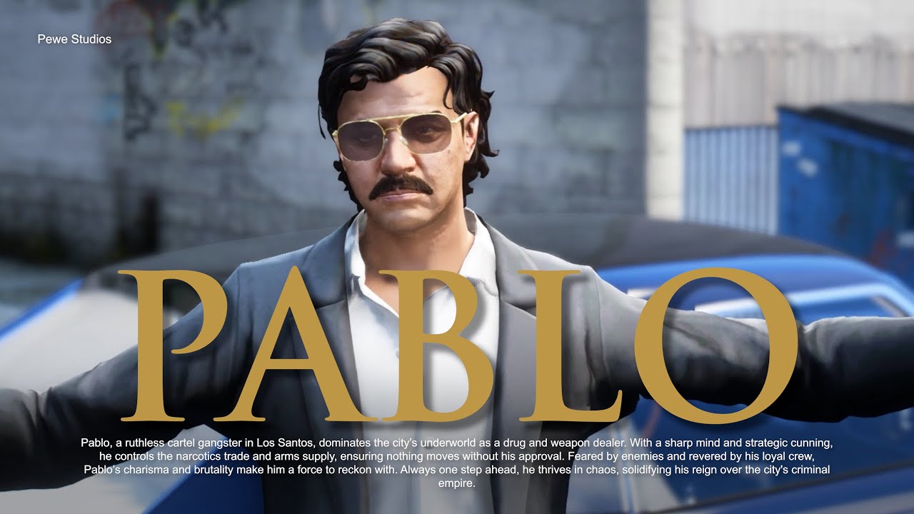 PABLO [ADD ON CUSTOM PED FIVEM] - Pewe Peds Studios