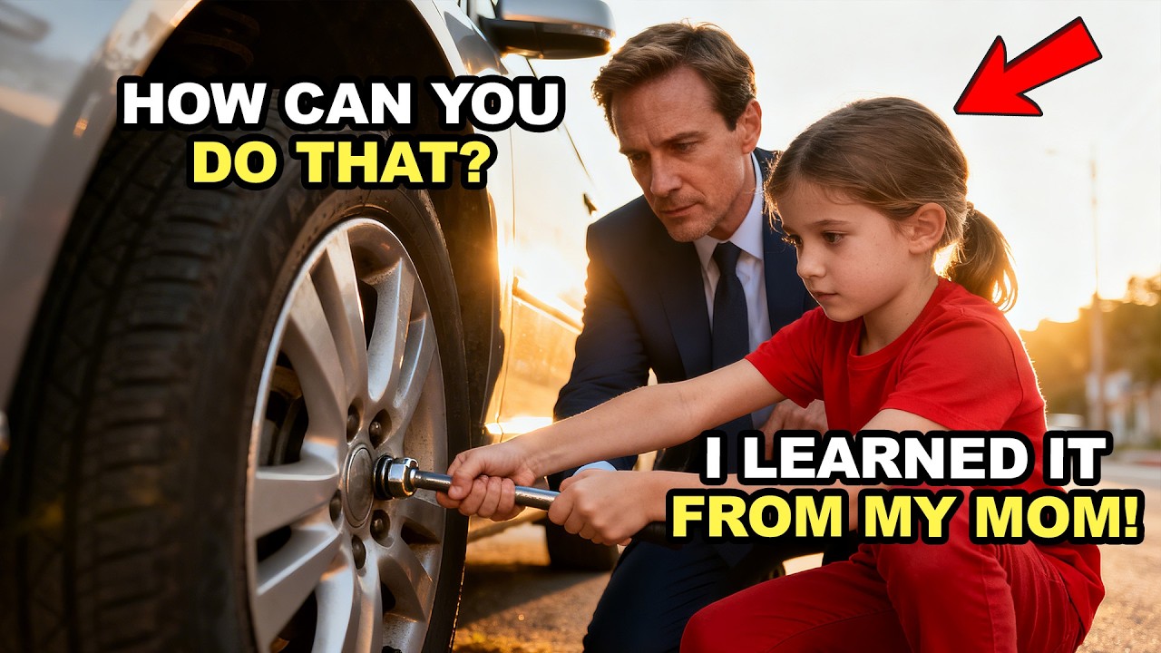 POOR GIRL HELPS A MILLIONAIRE ON THE ROAD — HER NECKLACE REVEALS A SHOCKING SECRET