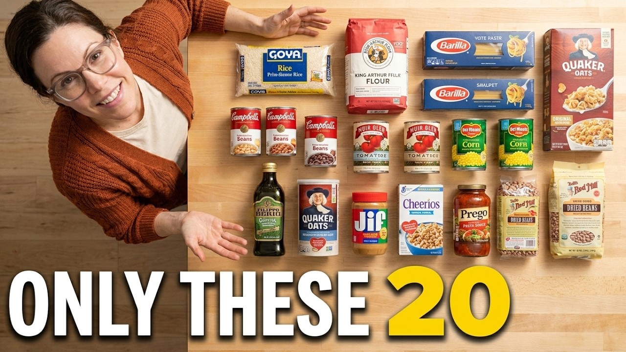 Your Pantry Only Needs These 20 Foods (Skip the Rest of the Aisle)