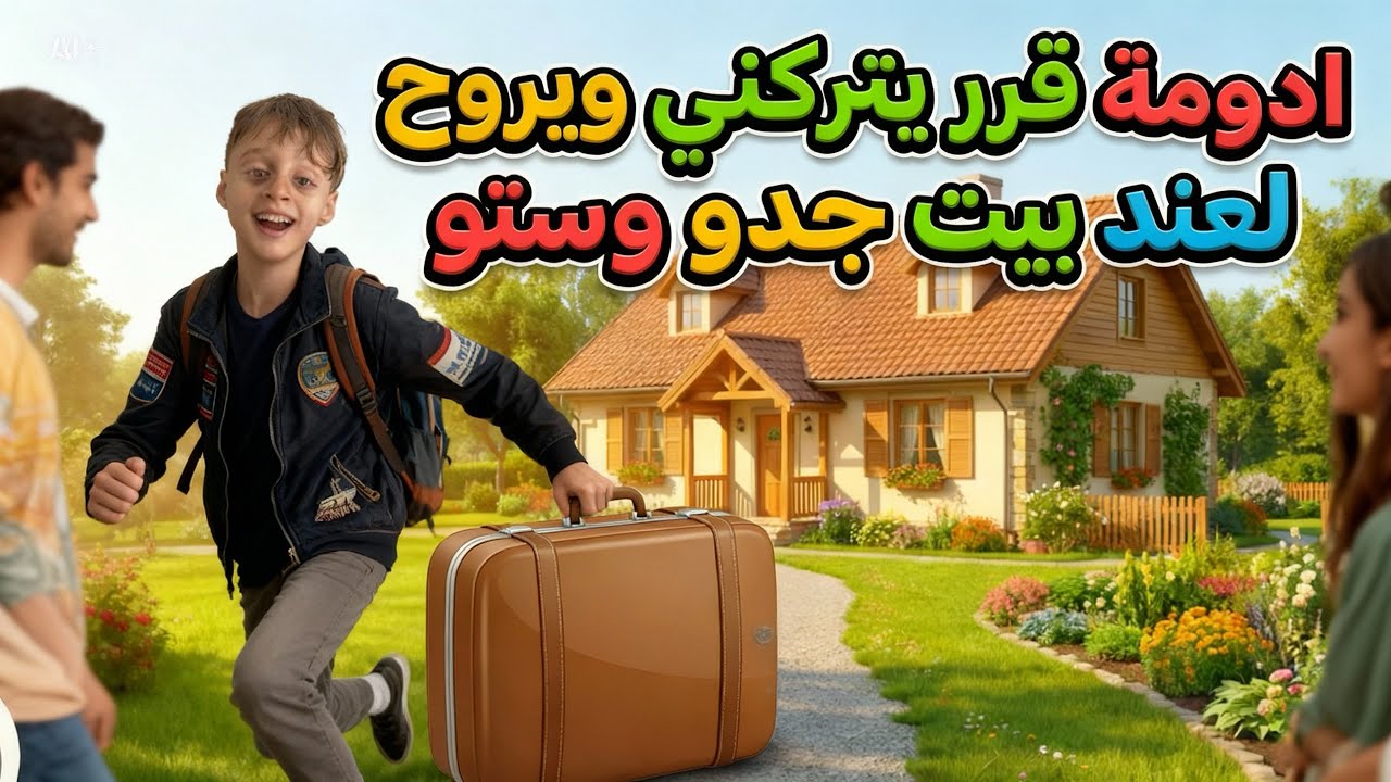 😱آدم قرر يتركني! وراح لحالو عند بيت جدو… شوفوا شو صار بالنهاية😰🏡