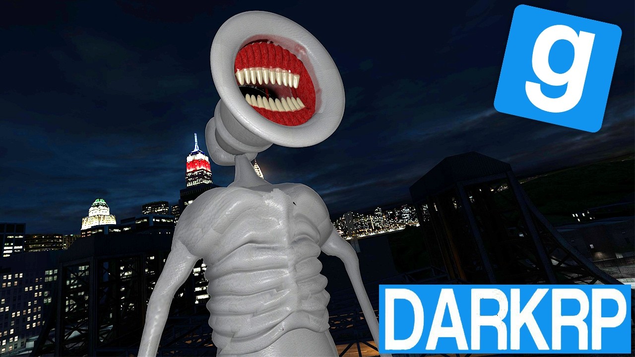 GREAT MOTHER MEGAPHONE !! (Siren Head) 😱 - Garry's Mod DarkRP