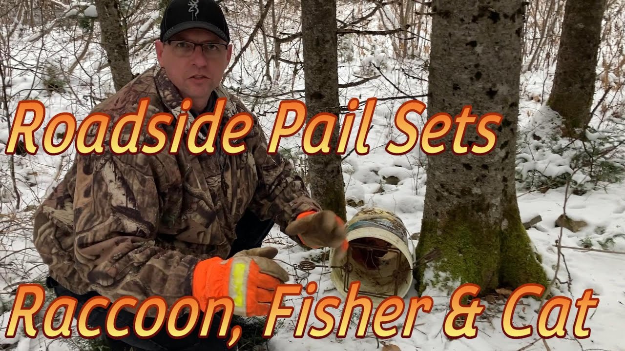 Easy Roadside Pail / Bucket sets for Fisher, Cat & Coon