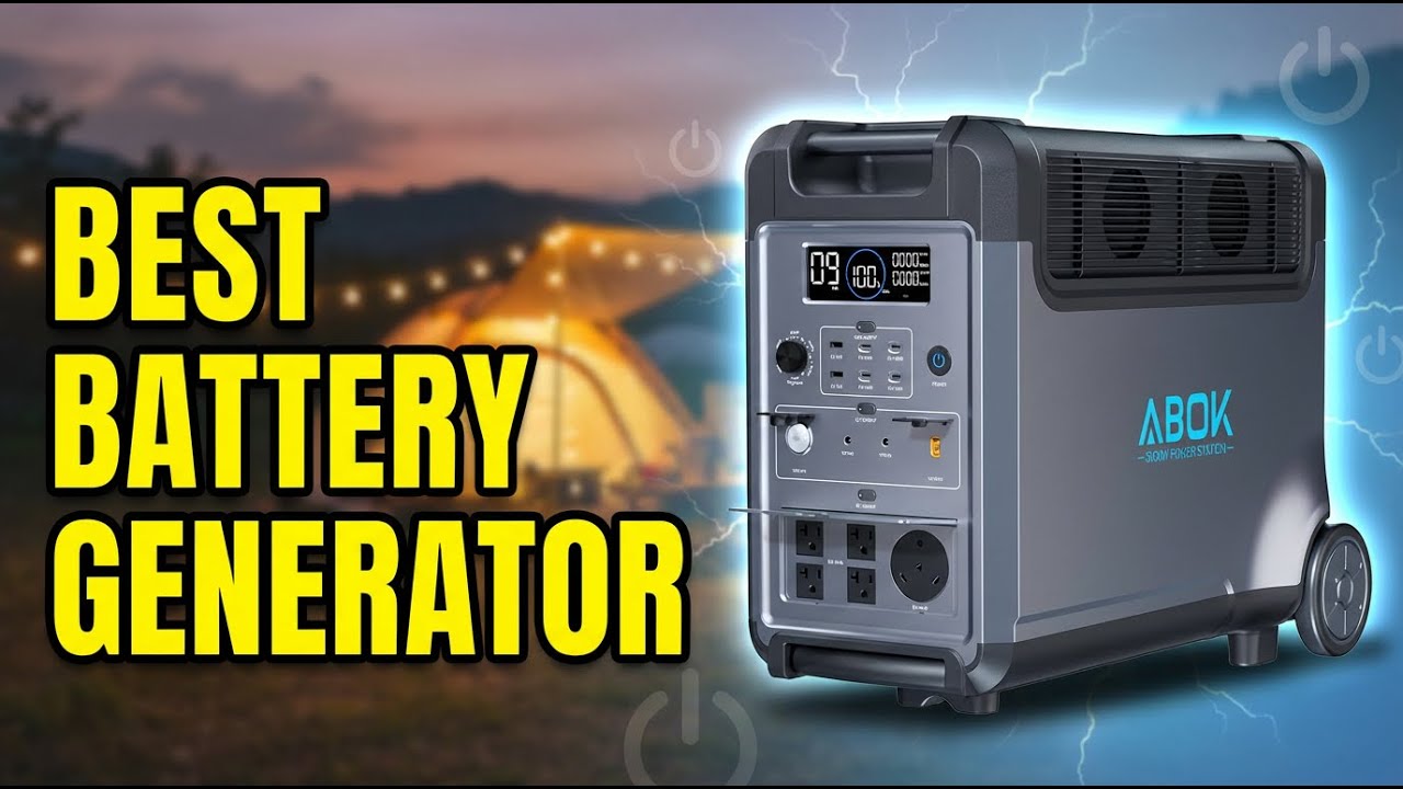 Best Electric Battery Generator 2026: Top 9 Portable Power Stations for Home Backup & Camping
