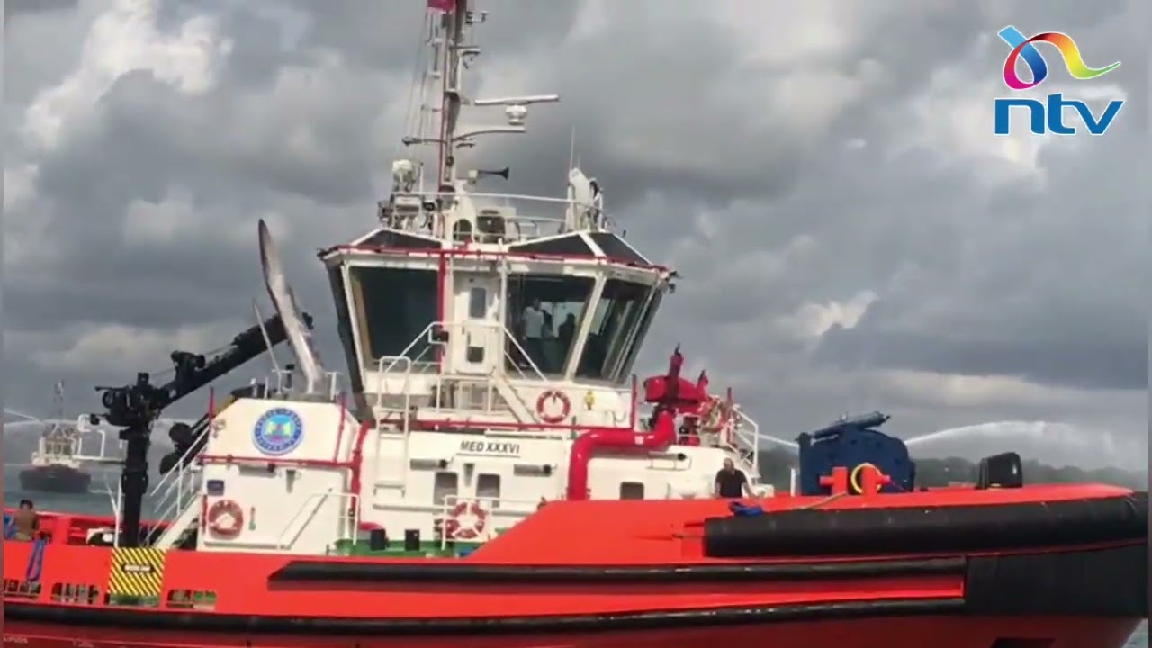 Kenya Ports Authority receives a 29 meter long tugboat from Turkey