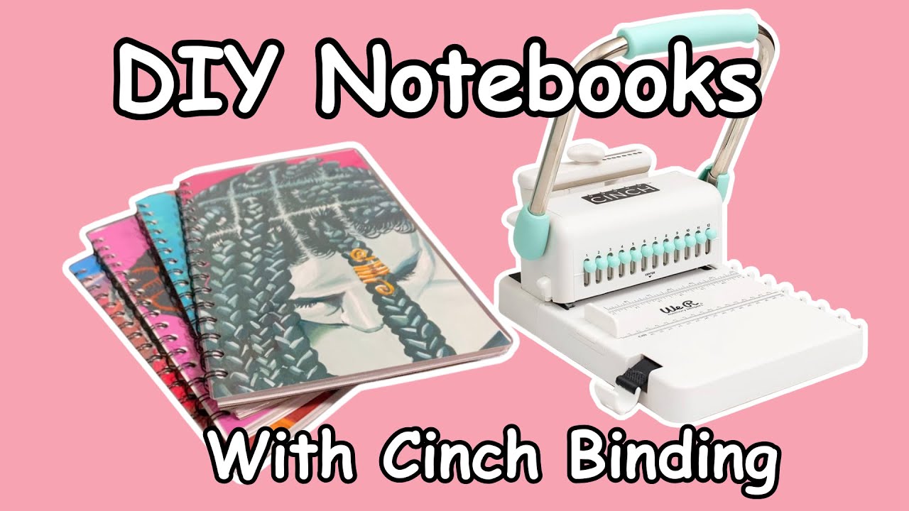 DIY Notebooks | How To Make Notebooks With Cinch Binding Machine | A5 Book Binding