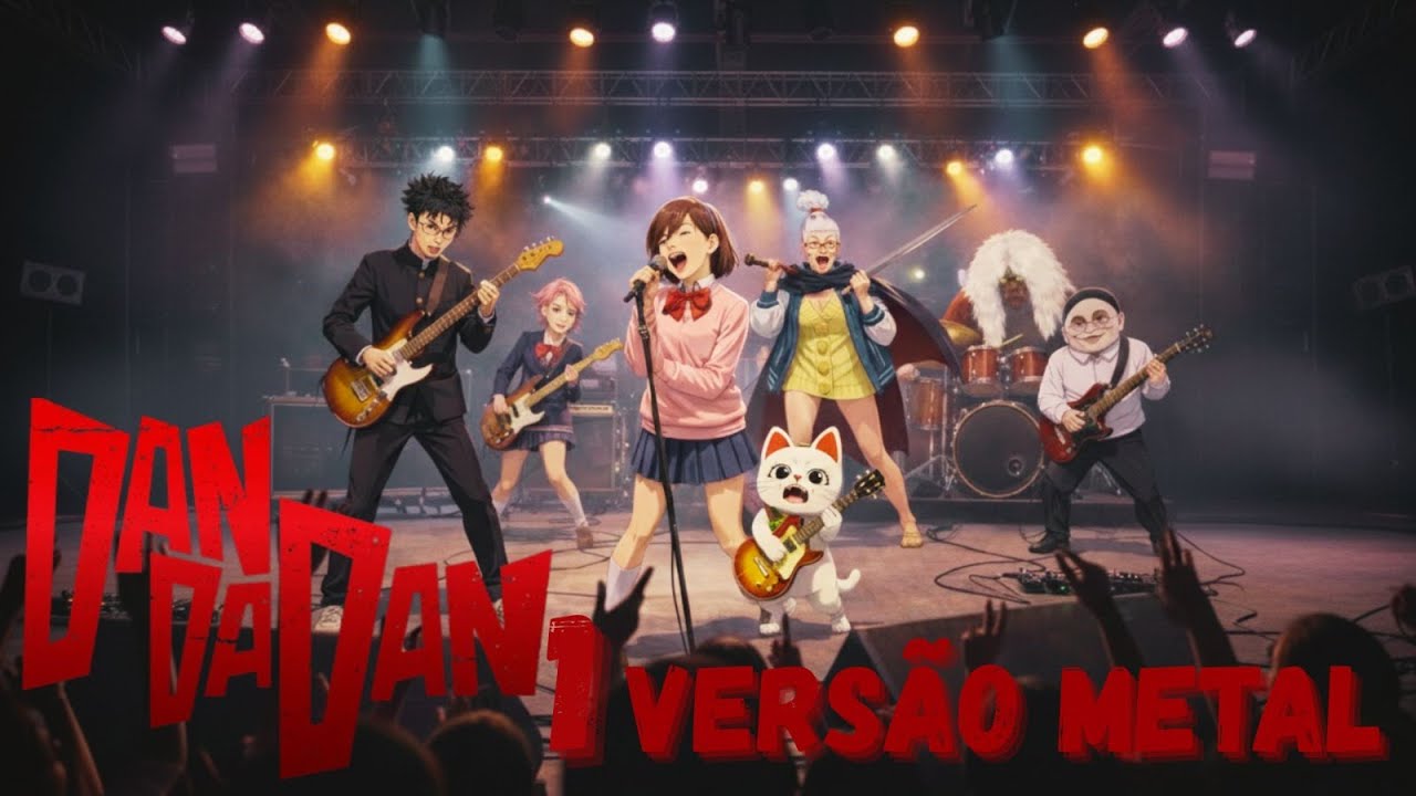 Dandadan – Abertura | Versão Metal #dandadan  #version  #metal