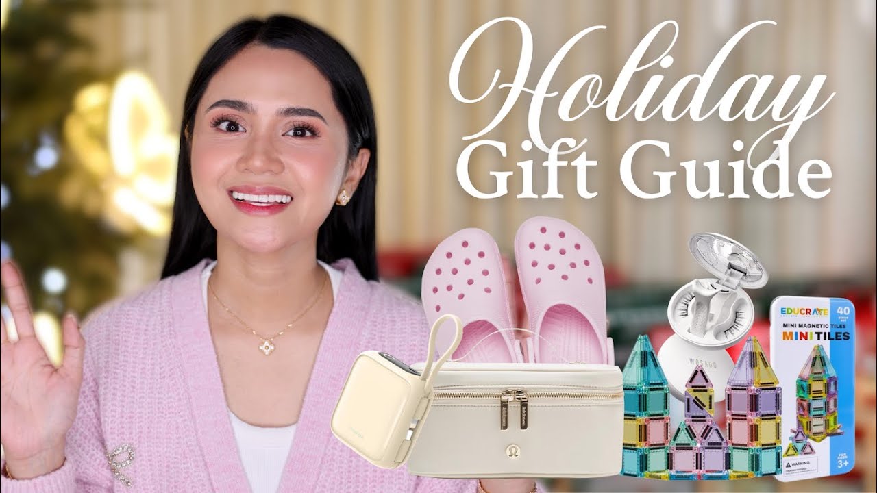 vlogmas 2025: Holiday Gift Ideas 🎁 (Tech, Beauty & Family) | Anna Cay &hearts;