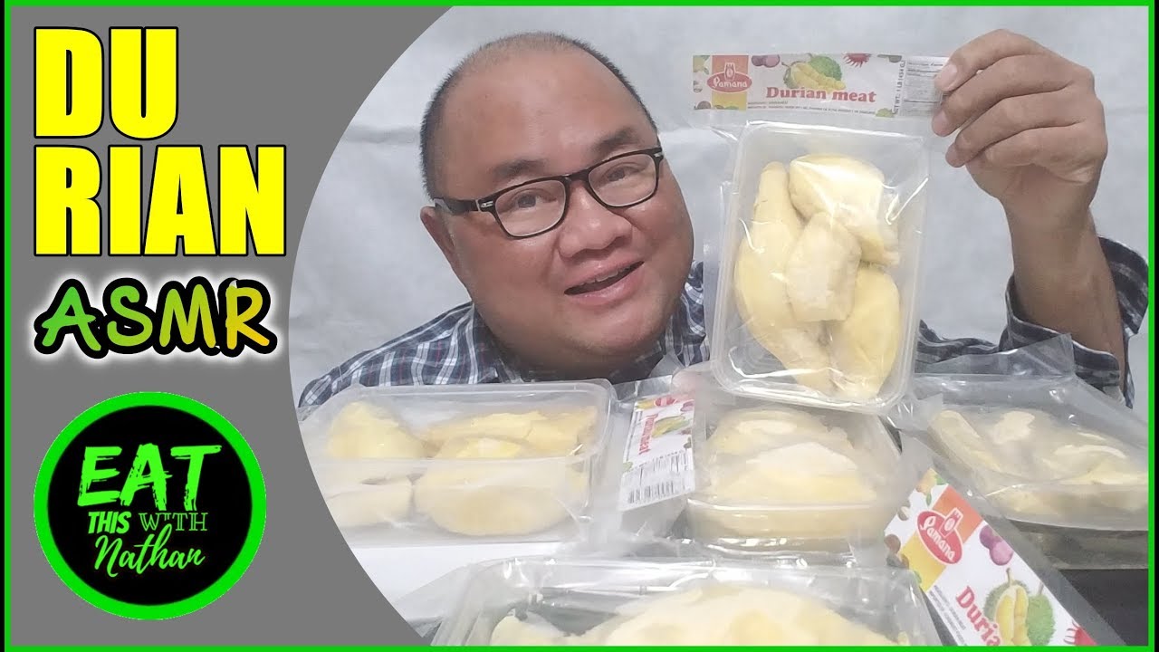 ASMR STINKY DURIAN AND WHY DO I LOVE YOU SO MUCH. (EATING VIDEO)