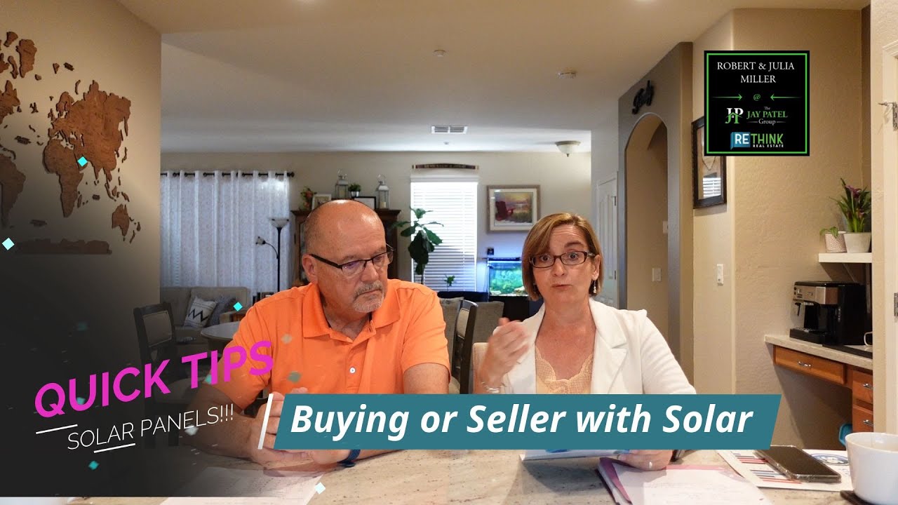 Quick Tip - Buying or Selling a house with Solar Panels!