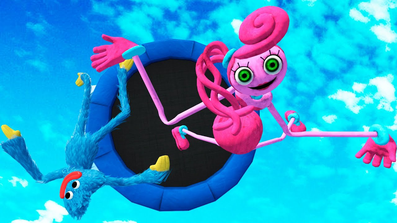 Poppy Playtime Mommy Long Legs & Huggy Wuggy Ragdoll Falls ep.1 [GMOD]