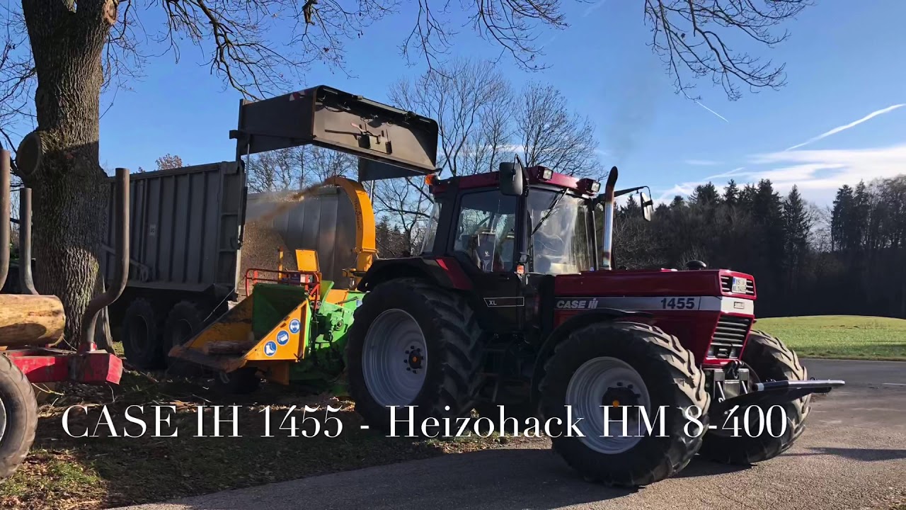 Case IH 1455 Xl Holzhacken Spezial