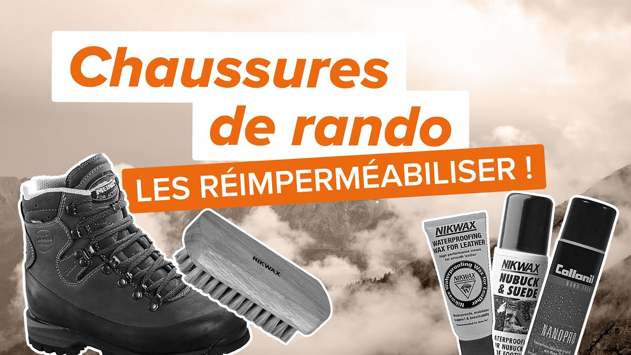 RÉIMPERMÉABILISER DES CHAUSURES DE RANDO ? (ON VOUS DIT TOUT)