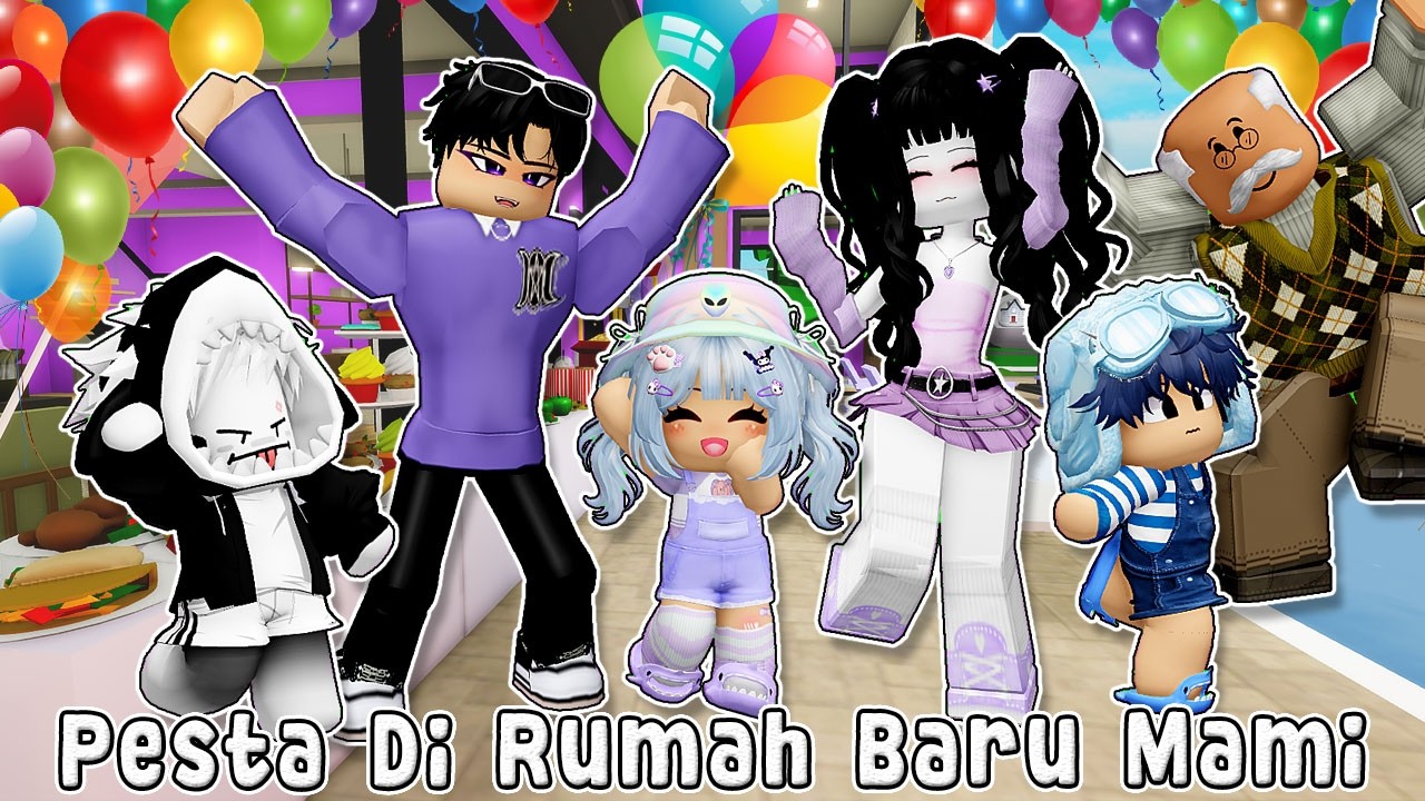 PESTA PERAYAAN UNTUK RUMAH BARU BIMALA FAMILY | BROOKHAVEN RP