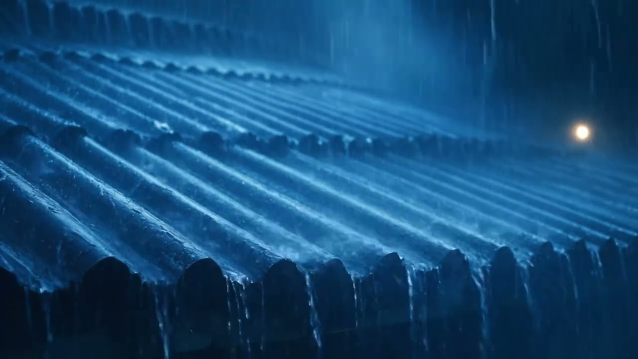 Heavy Rain ASMR Sounds to Help You Fall Asleep Quickly 4K