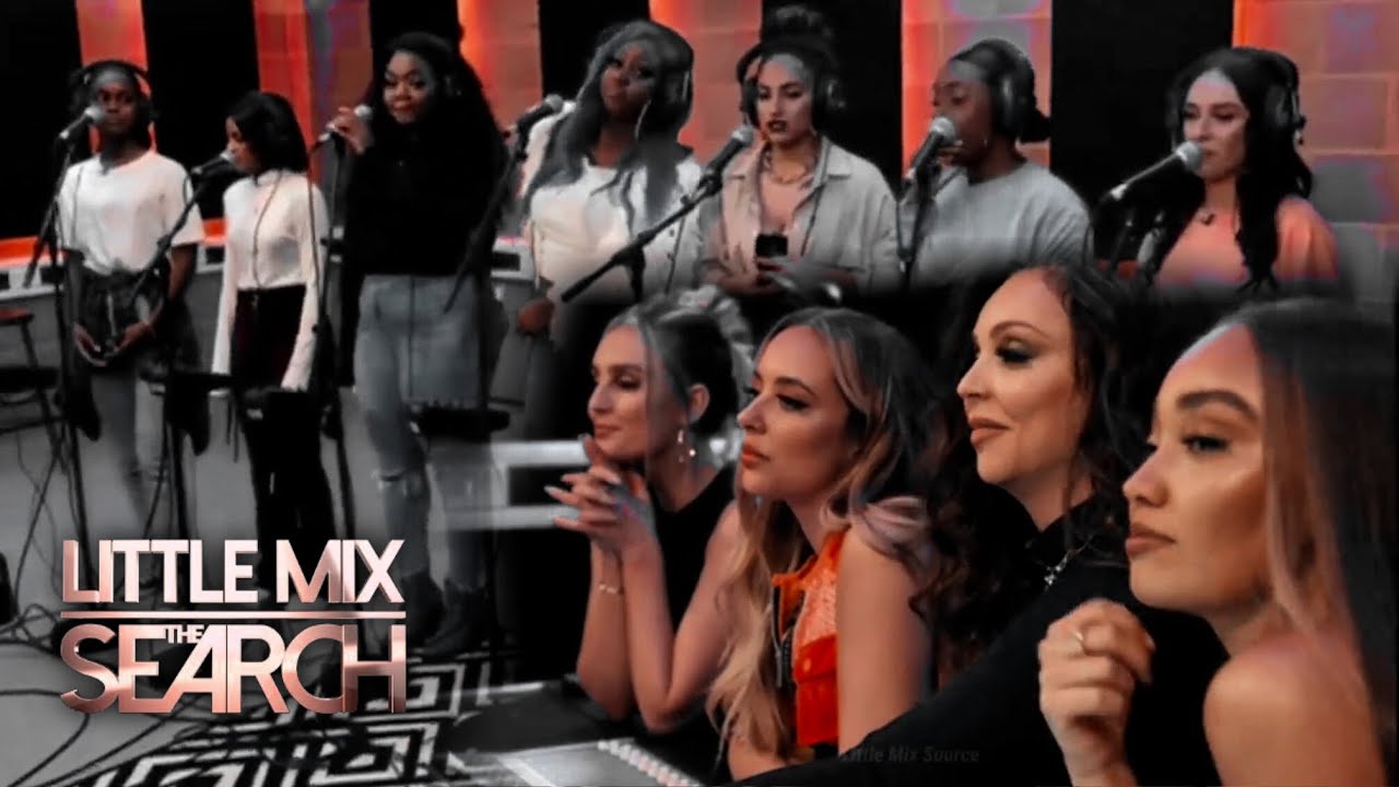Girl Vocal Group Rehearsals (Little Mix The Search Episode 3)