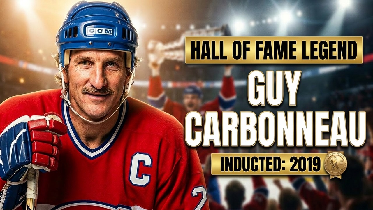 GUY CARBONNEAU NHL HALL OF FAME CAREER GUY CARBONNEAU NHL CAREER HIGHLIGHTS